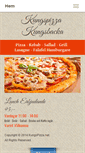 Mobile Screenshot of kungspizza.net